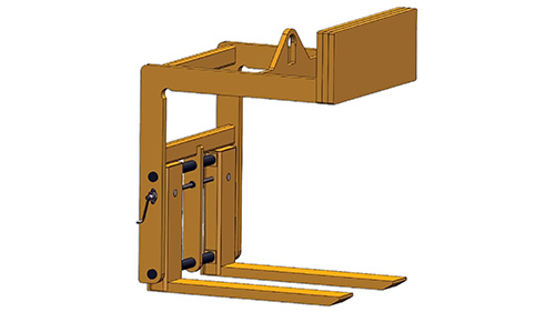 Adjustable Fork Heavy Duty Pallet Lifter