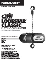 CM-ET Classic Lodestar Manual