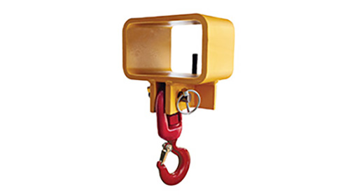 Forklift Lifting Hook Attachment – 2200lbs Capacity, Single Mobile Crane Hook For Pallet Forks