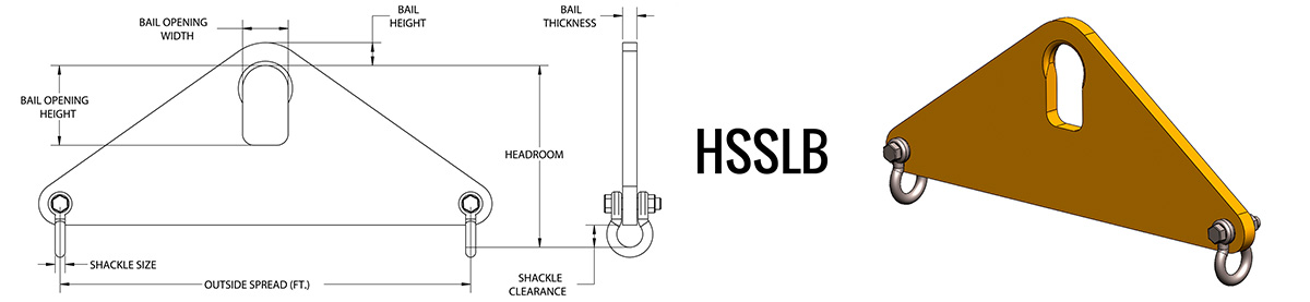 HSSLB - Short Span Lifting Beam