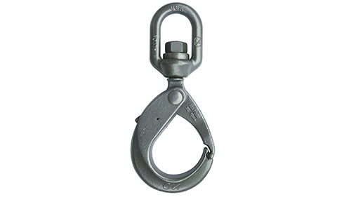 Large Opening Crane Hoist Hook eboxer-1 6500lb Lifting Hook for Construction Engineering Alloy Steel Clevis Chain Hook 