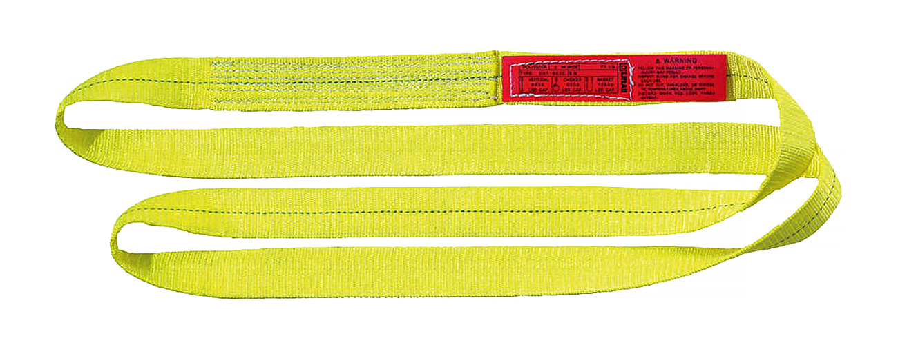 thumbnail image 2 of Endless Web Sling 2" X 8' – Synthetic Lifting Strap – 25,600 Lb Capacity – Tagged 2 of 5