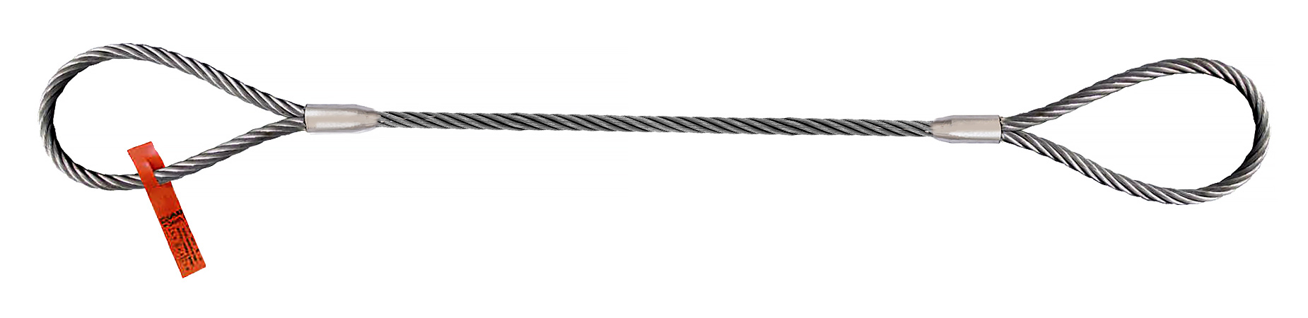 8 Length 13800 lb Liftall 1EZEEX8 Sling Wire Rope Vertical 