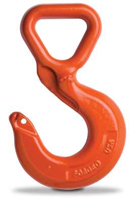 CM Flat Eye Rigging Hook without Latch