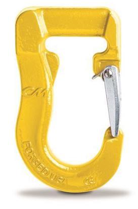 CM Yellow Quick Connect Hook, Working Load Limit 8,400 lbs.