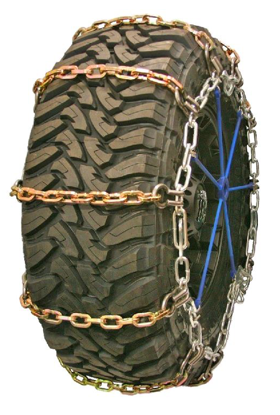 Quality Chain Light Truck Square Link Alloy Cam Tire Chain, Wide Base Single Mount