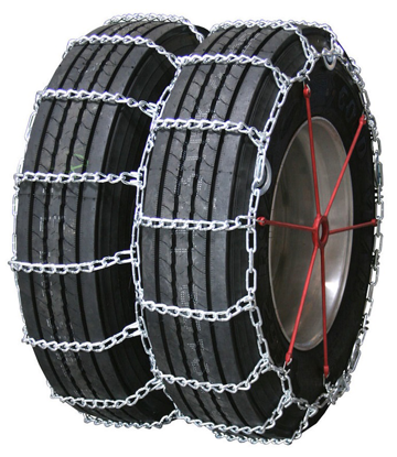 Quality Chain Commercial Truck Highway Service Cam Tire Chain, Dual/Triple Mount