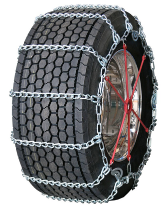 Quality Chain Commercial Truck Highway Service Cam Tire Chain, Wide Base Single Mount