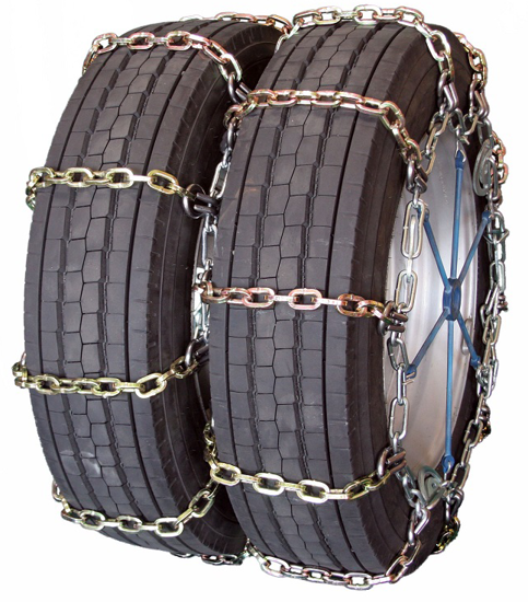 Quality Chain Commercial Truck Square Link Alloy Cam Tire Chain,  Dual/Triple Mount, 4145SLC