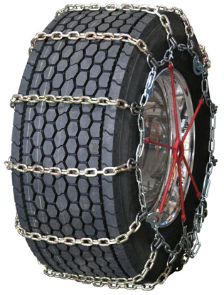 Quality Chain Commercial Truck Square Link Alloy Cam Tire Chain, Wide Base Single Mount