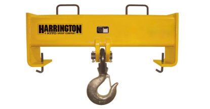 Harrington Fork Truck Swivel Hook Beam, Model HFHBS