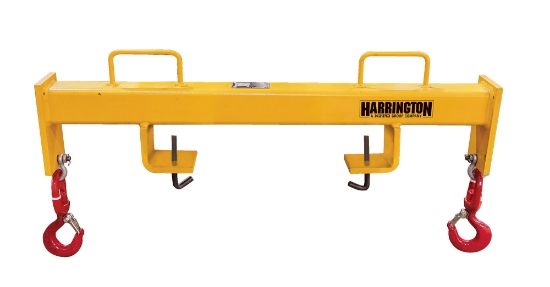 Harrington Fork Truck Double Swivel Hook Beam, Model HFHBD